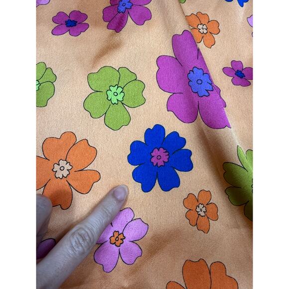 Show Me Your Mumu Womens Size XL Go Out Cut Out Mini Dress Poppin Poppy - Picture 7 of 12